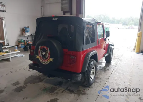 2002 Jeep Wrangler / Tj X from USA, damaged, VIN 1J4FA39S32P775944